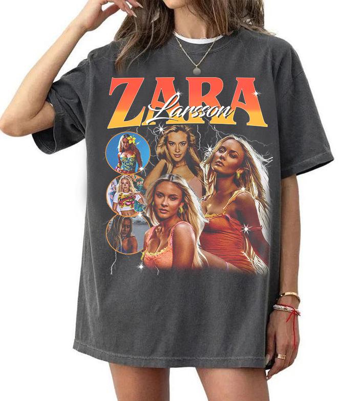 Summer Zara - T-shirt rétro Zara Larsson, T-shirt Zara