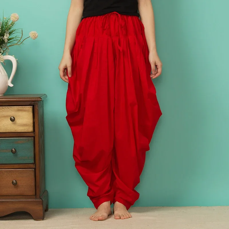 Summer Clothing Pakistan - Pantalon Plissé en Coton Multicolore, Style
