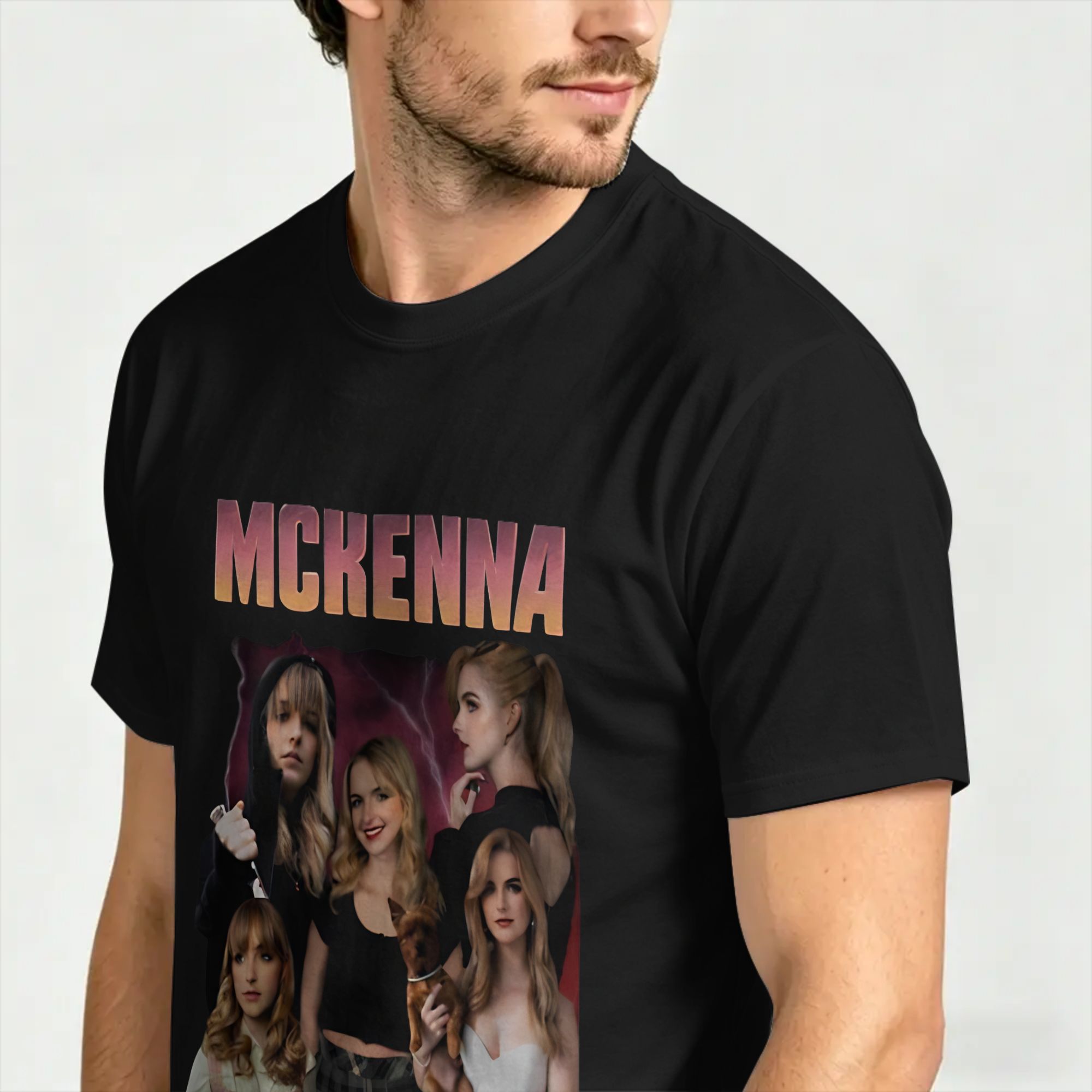 T-shirt en coton Mckenna Grace - Summer Clothing Wholesale avis et prix