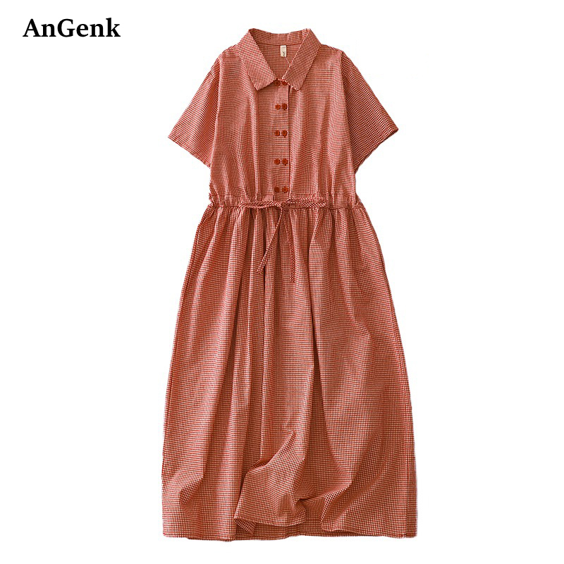 Robes d'été vintage à carreaux - Summer Clothing Drawing avis et prix