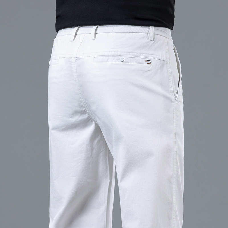 Pantalon droit blanc léger pou - Summer Clothing Brands avis et prix