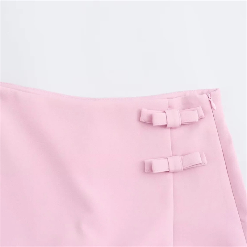 Jupe-short rose et blanche pou - Summer Zara avis et prix