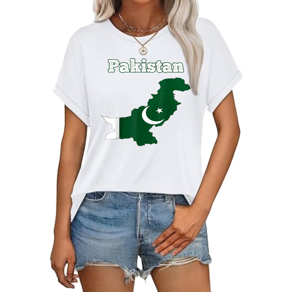 T-shirt d'été en coton à manch - Summer Clothing Pakistan avis et prix
