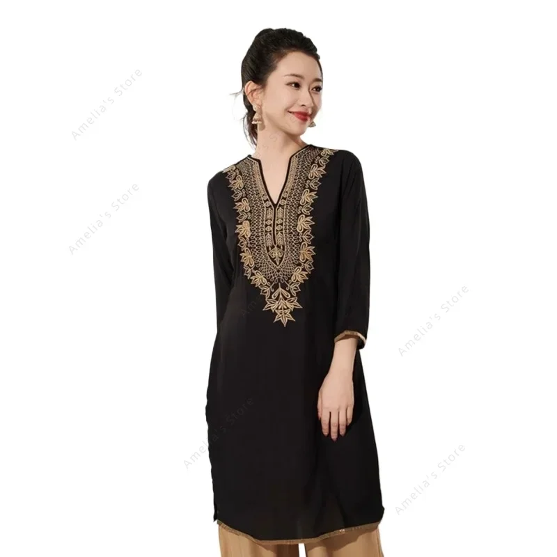 Blouse en coton brodée traditi - Summer Clothing Pakistan avis et prix