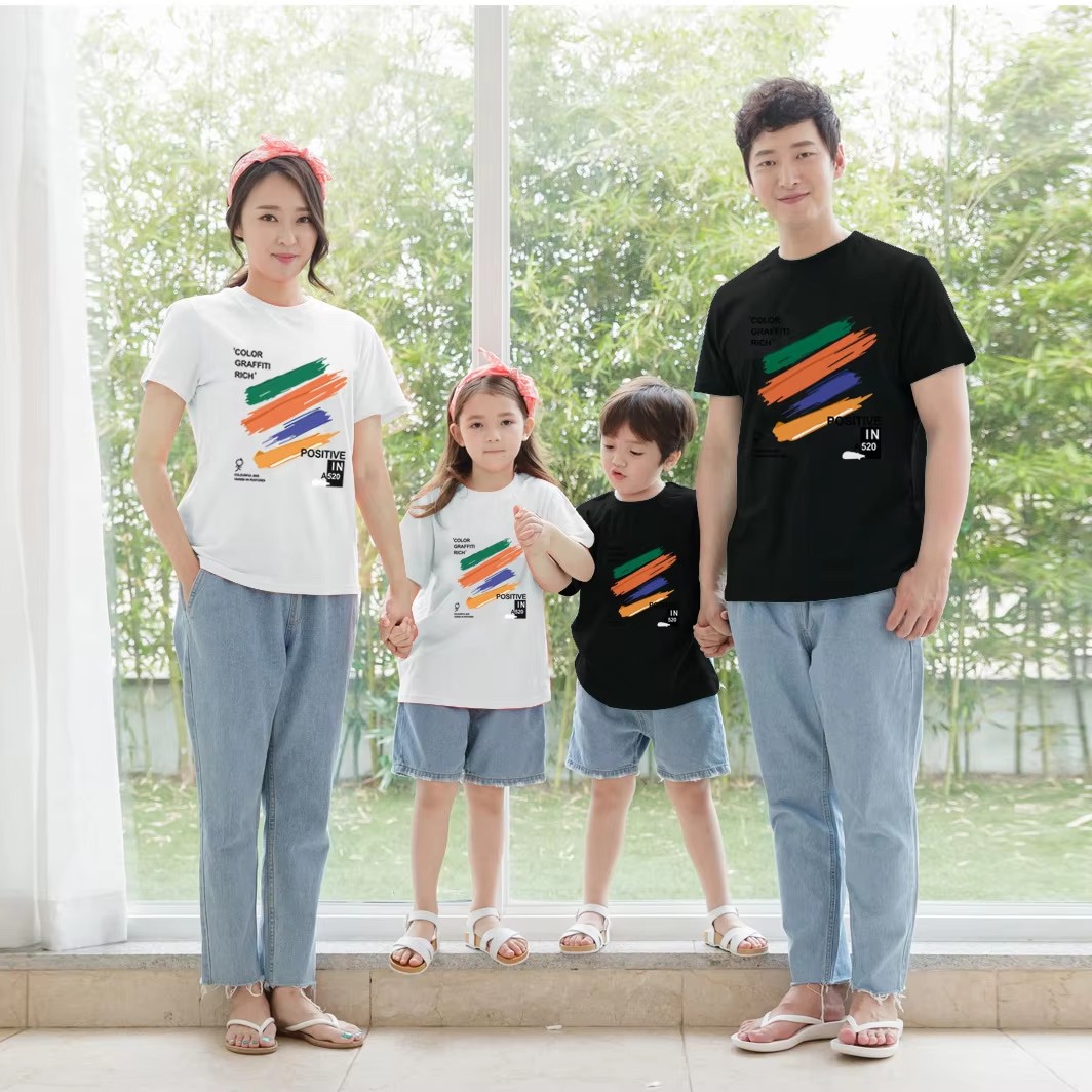 T-shirts Assortis Famille Été  - Summer Clothing Drawing avis et prix