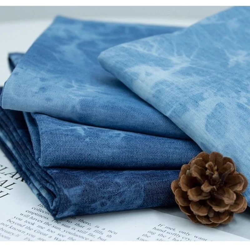 Tissu en denim délavé et noué, - Summer Clothing Wholesale avis et prix