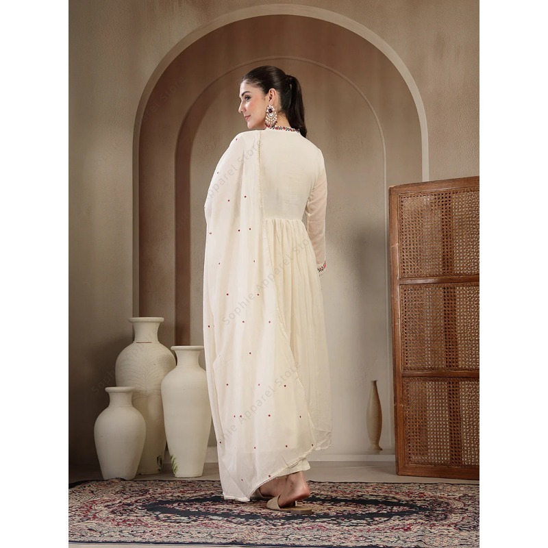Ensemble Kurti Anarkali en cot - Summer Clothing Pakistan avis et prix