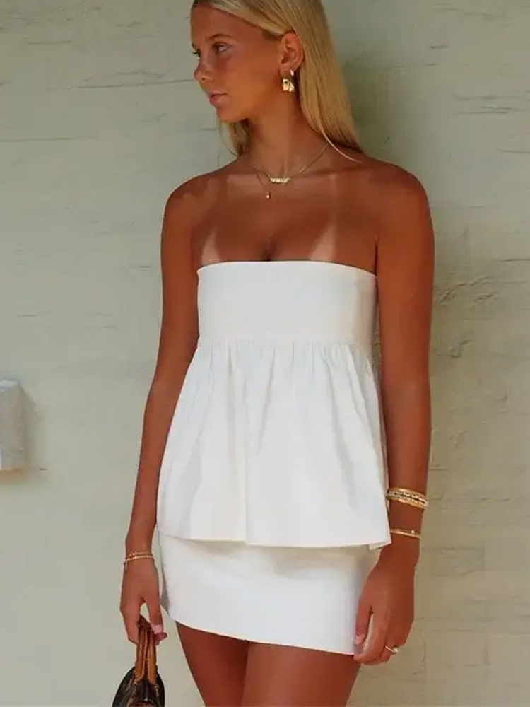 HXAO StraplessTop femmes épaul - Summer Zara avis et prix