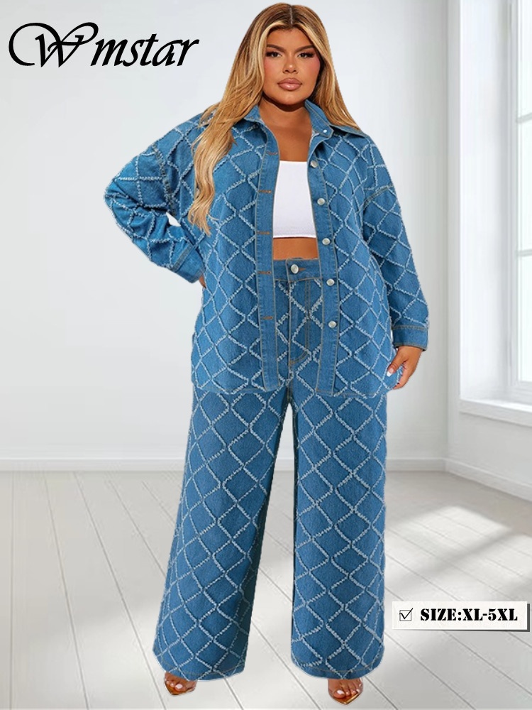Wmstar grande taille Denim deu - Summer Clothing Wholesale avis et prix