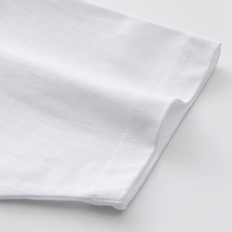 T-shirt en coton à manches cou - Summer Clothing Drawing avis et prix