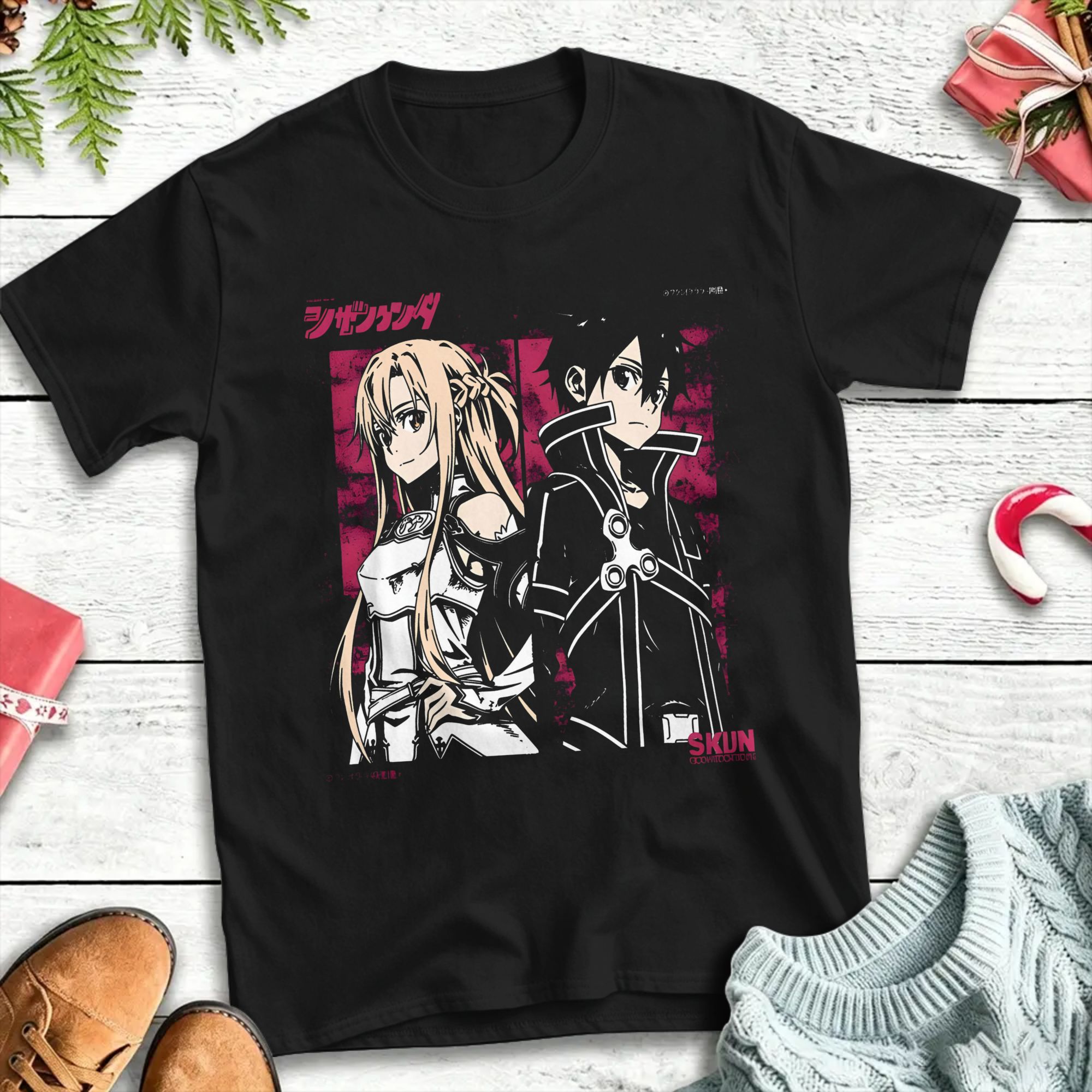 T-shirt en coton kirito et asu - Summer Clothing Wholesale avis et prix