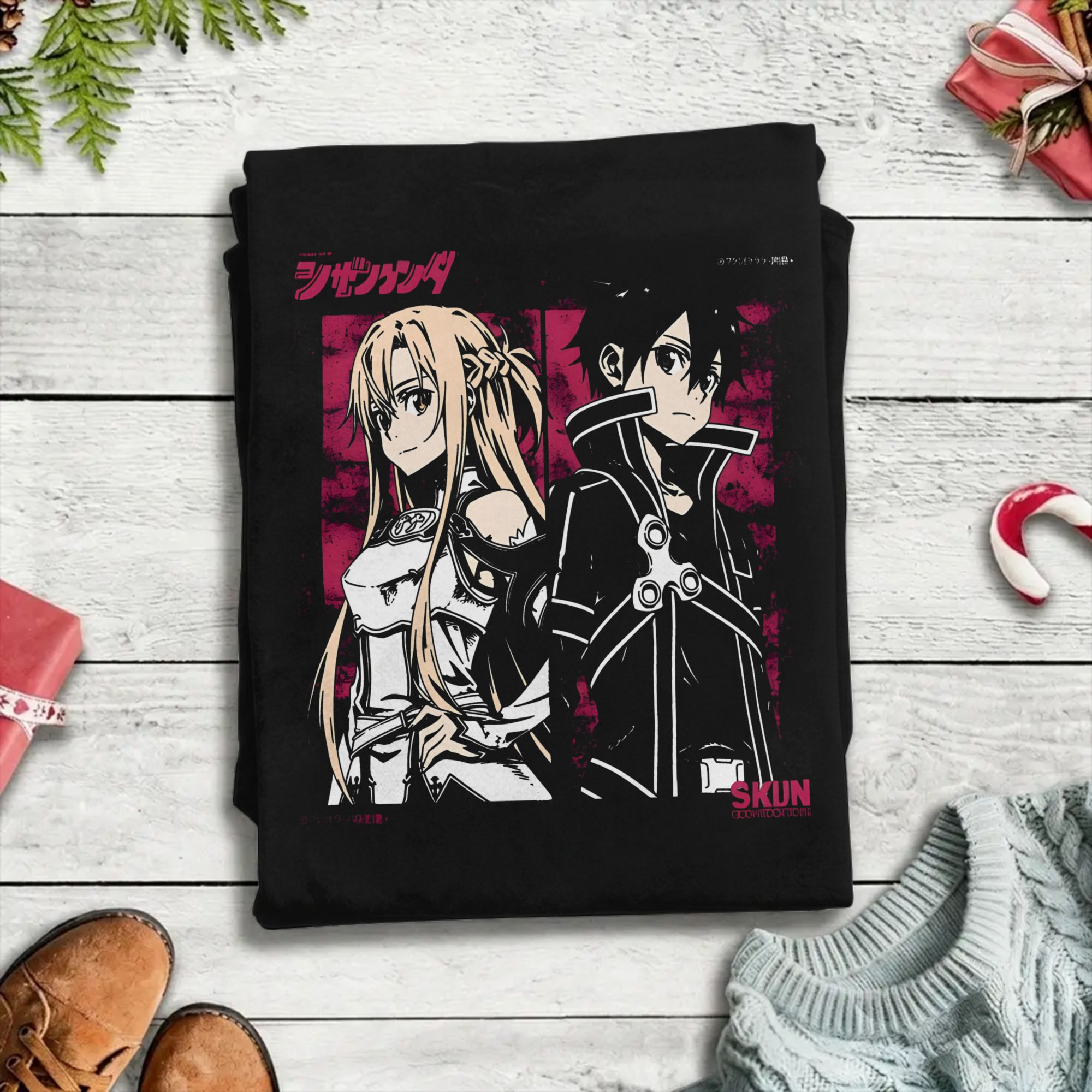 T-shirt en coton kirito et asu - Summer Clothing Wholesale avis et prix